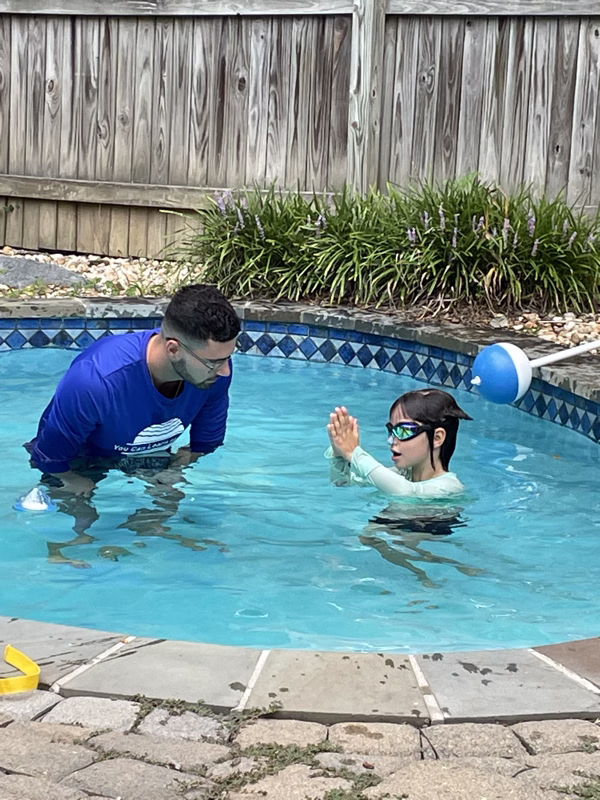 Young swimmer