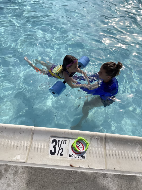 Child swimmer