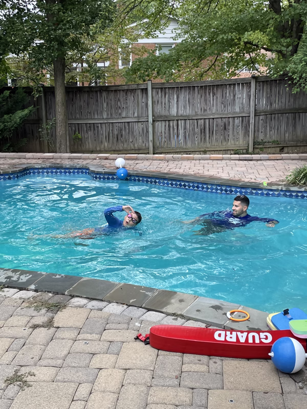 Pool lesson